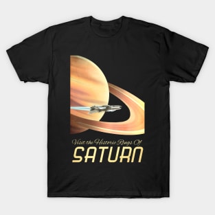 Visit Saturn Space Travel T-Shirt